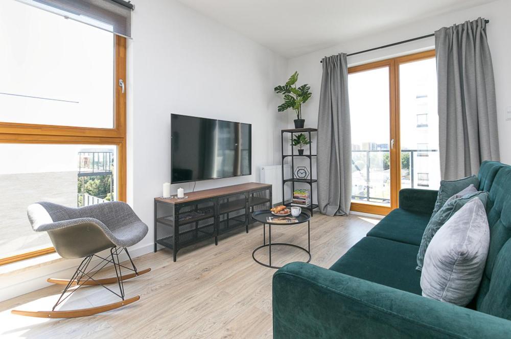 Apartamento Apartament Black Zajezdnia Wrzeszcz Gdansk Exterior foto